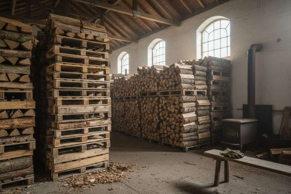 Bois de chauffage en palette : avantages et critères de choix