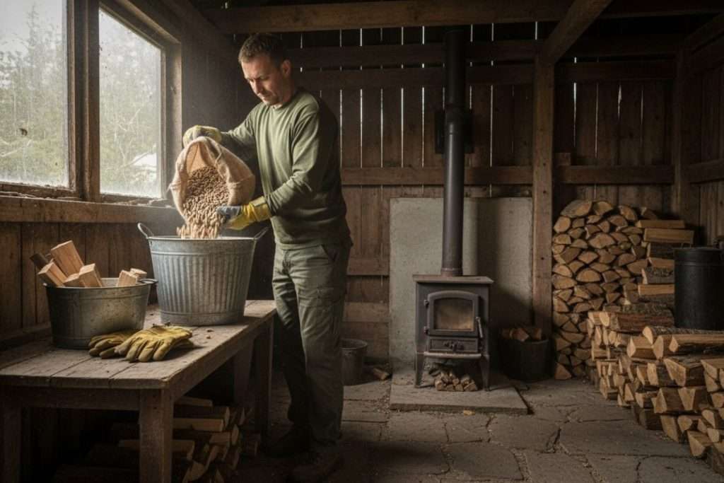Créez votre panier à pellets pour insert : économies assurées
