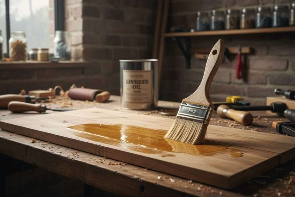 Huile de lin bois : démêler le vrai du faux danger