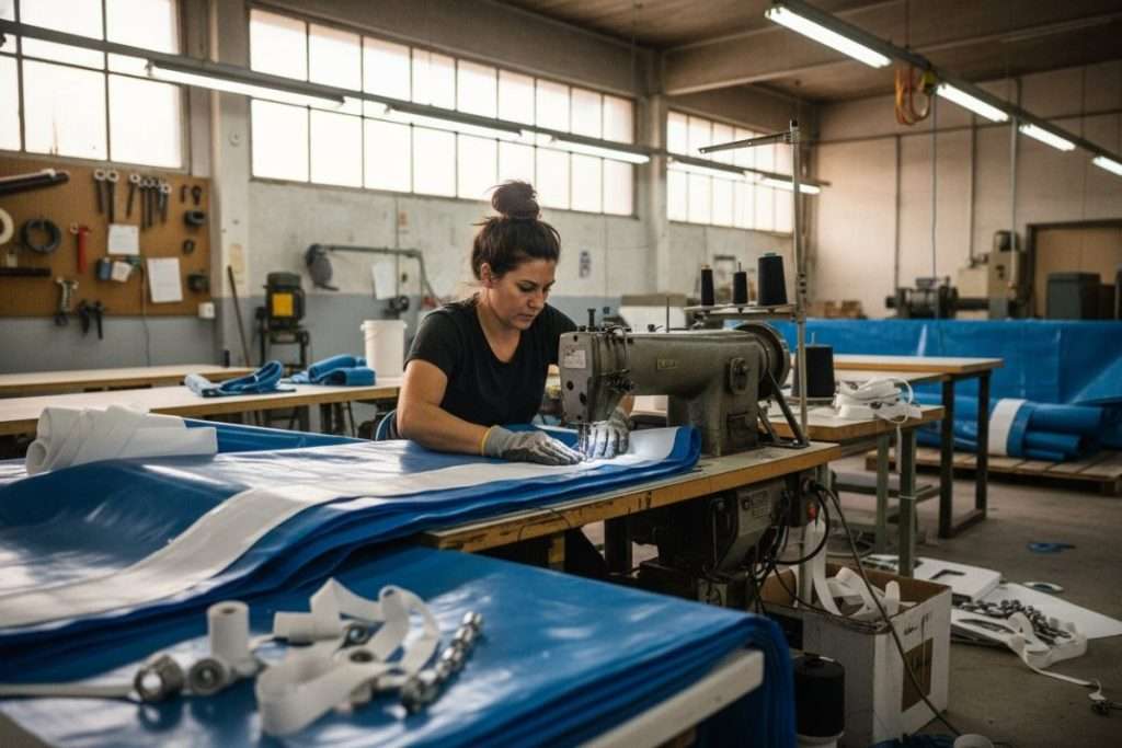 Maîtriser la couture d’une bâche à bulle, guide complet