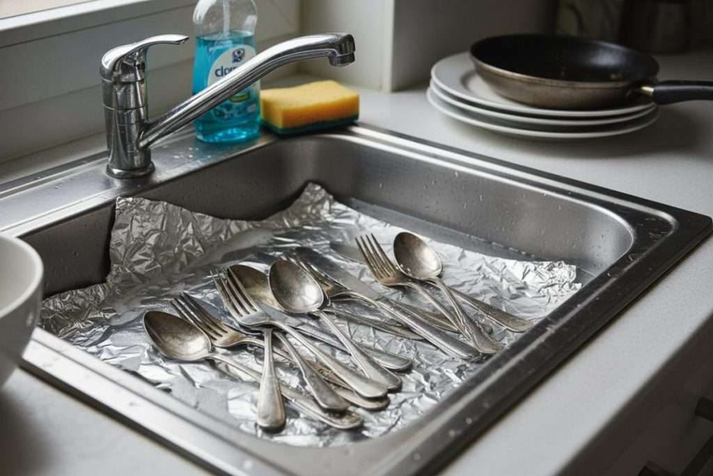 Nettoyer argenterie : la méthode avec du papier aluminium