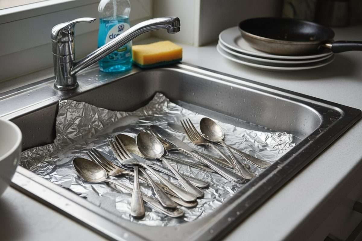 Nettoyer argenterie : la méthode avec du papier aluminium