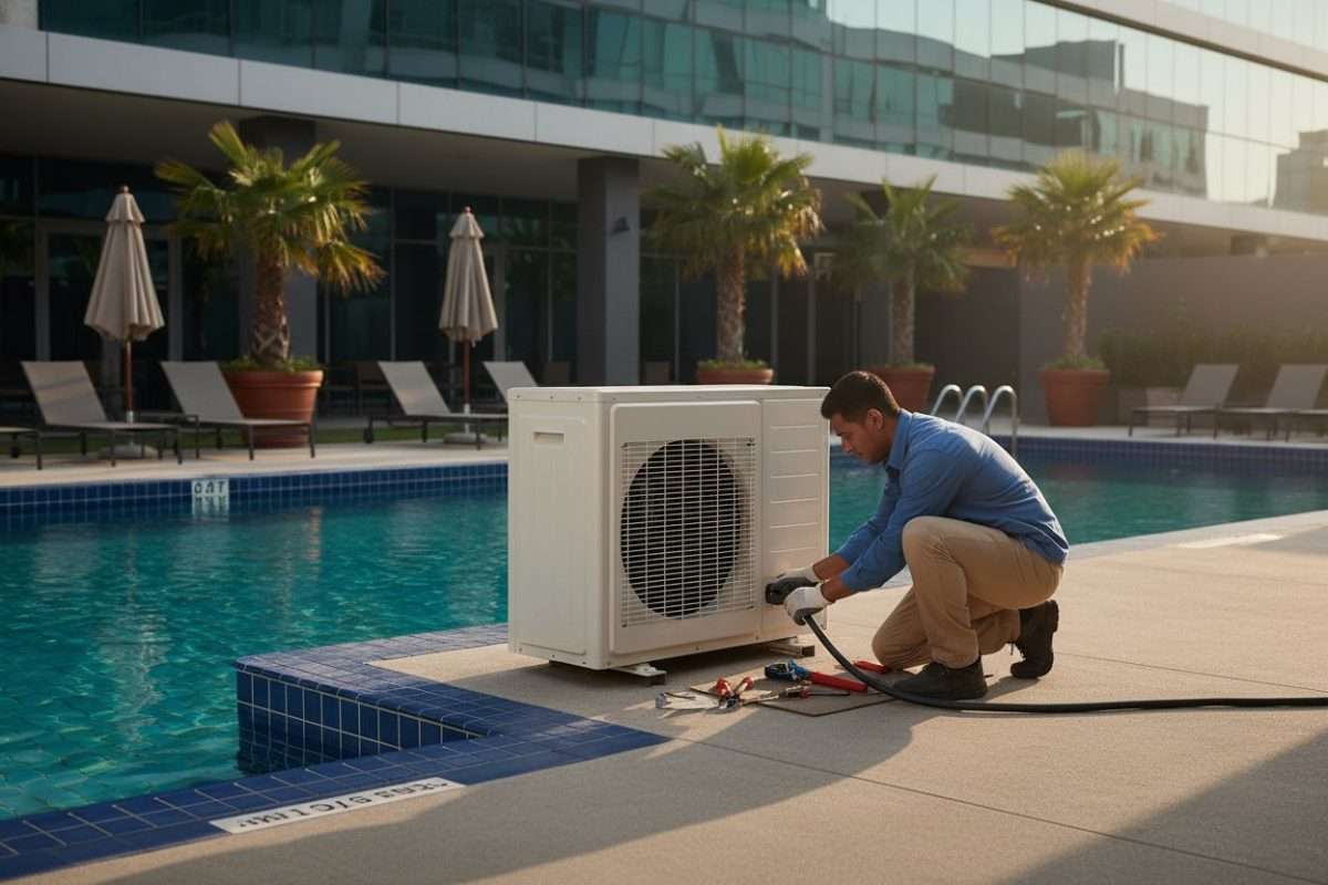 Réussir le branchement électrique de votre pompe à chaleur piscine
