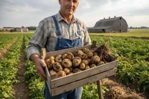Récoltes des pommes de terre : tout savoir pour bien les conserver