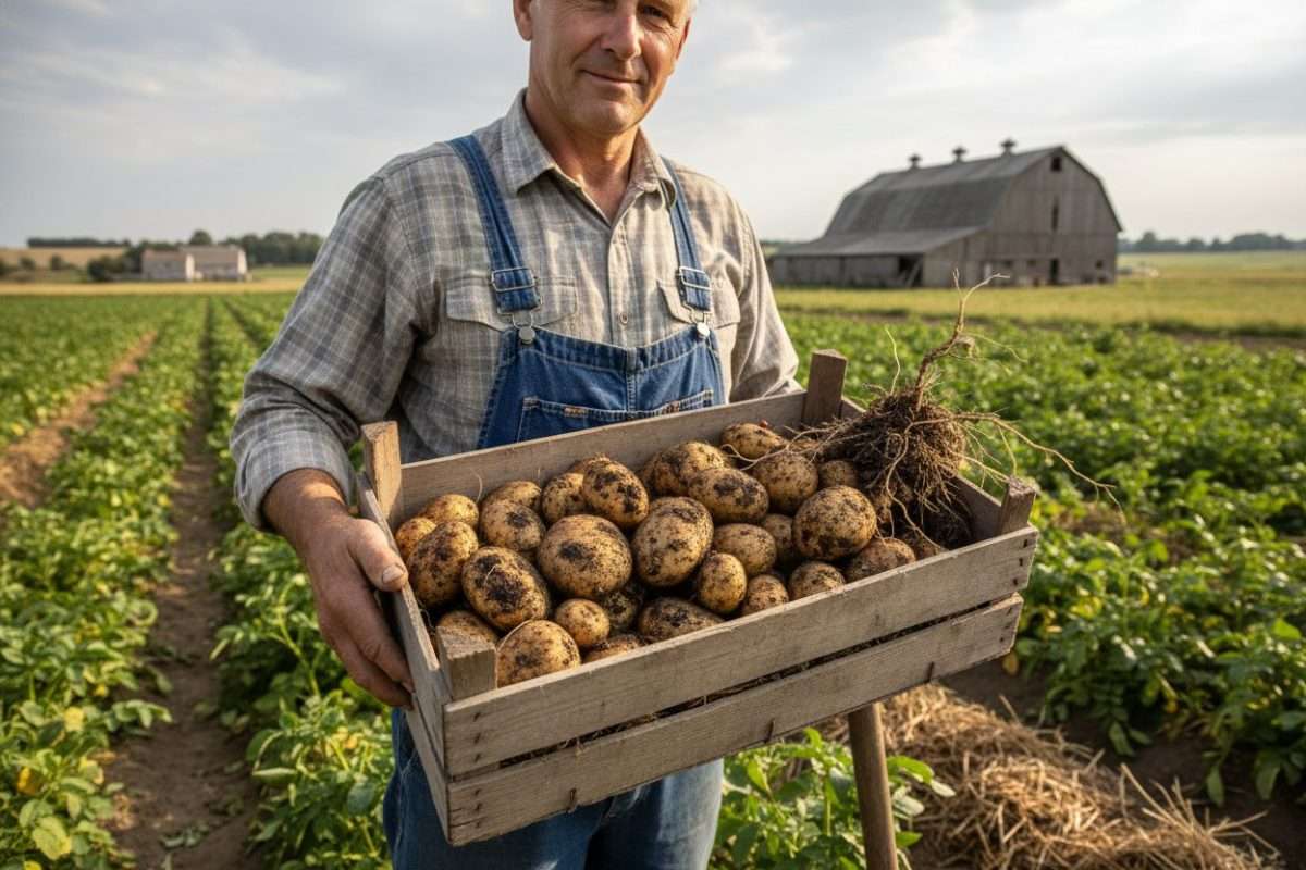 Récoltes des pommes de terre : tout savoir pour bien les conserver