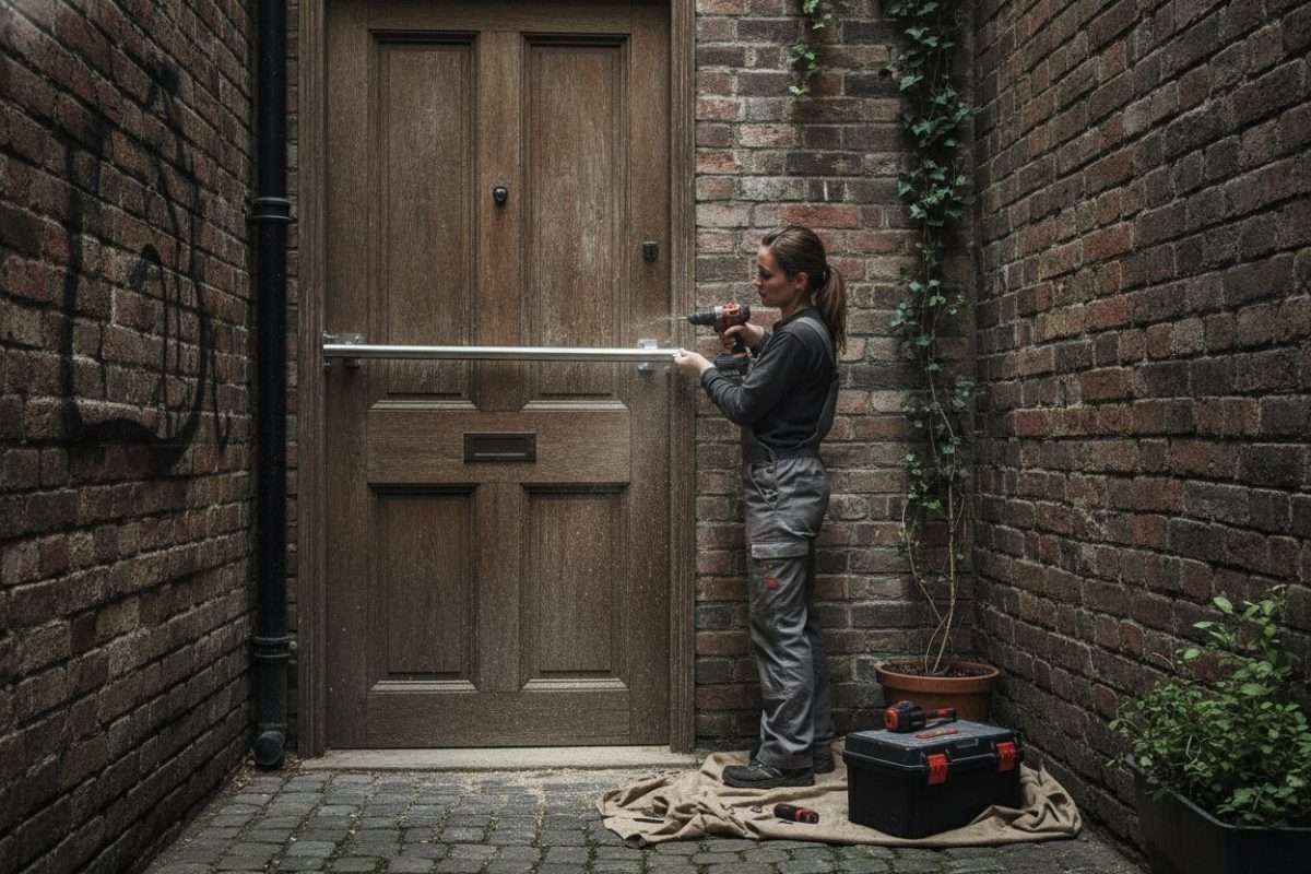 Fabriquer une barre de sécurité pour sa porte : le guide