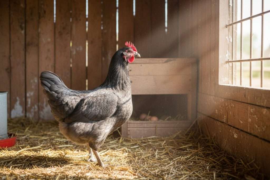 Poule Bleu de France : l’élegance et une bonne pondeuse