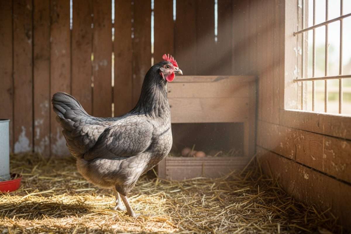 Poule Bleu de France : l’élegance et une bonne pondeuse