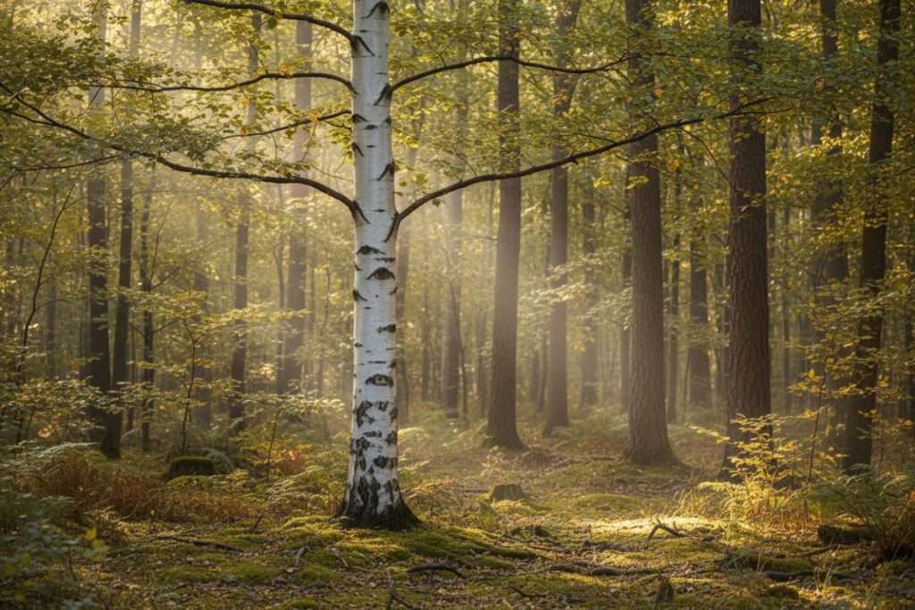 Arbre au tronc blanc : reconnaître et protéger les espèces