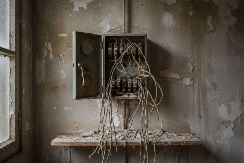 Ancien tableau électrique avec fusible : dangers et remplacement