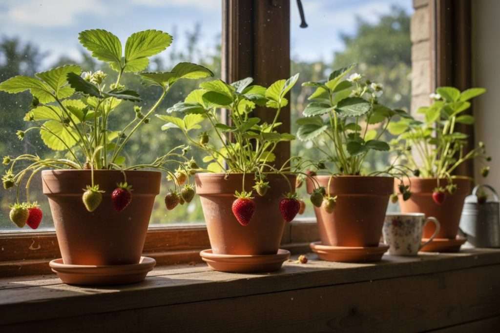 Fraises en pot : réussir sa culture du semis à la récolte